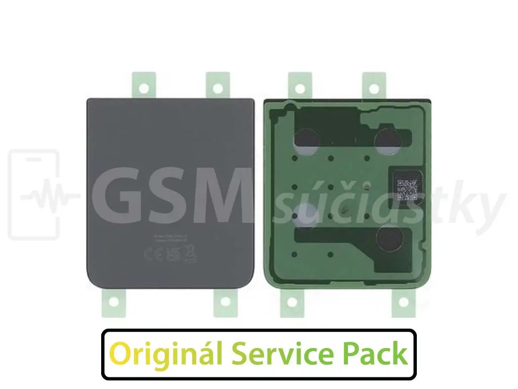 Kryt baterie Samsung F721B Galaxy Z Flip 4 Grafitový Originál