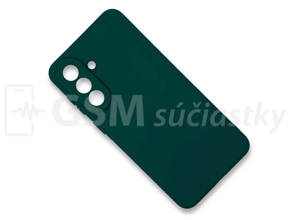 Pouzdro na mobil Samsung Galaxy A57 5G, tmavě zelené