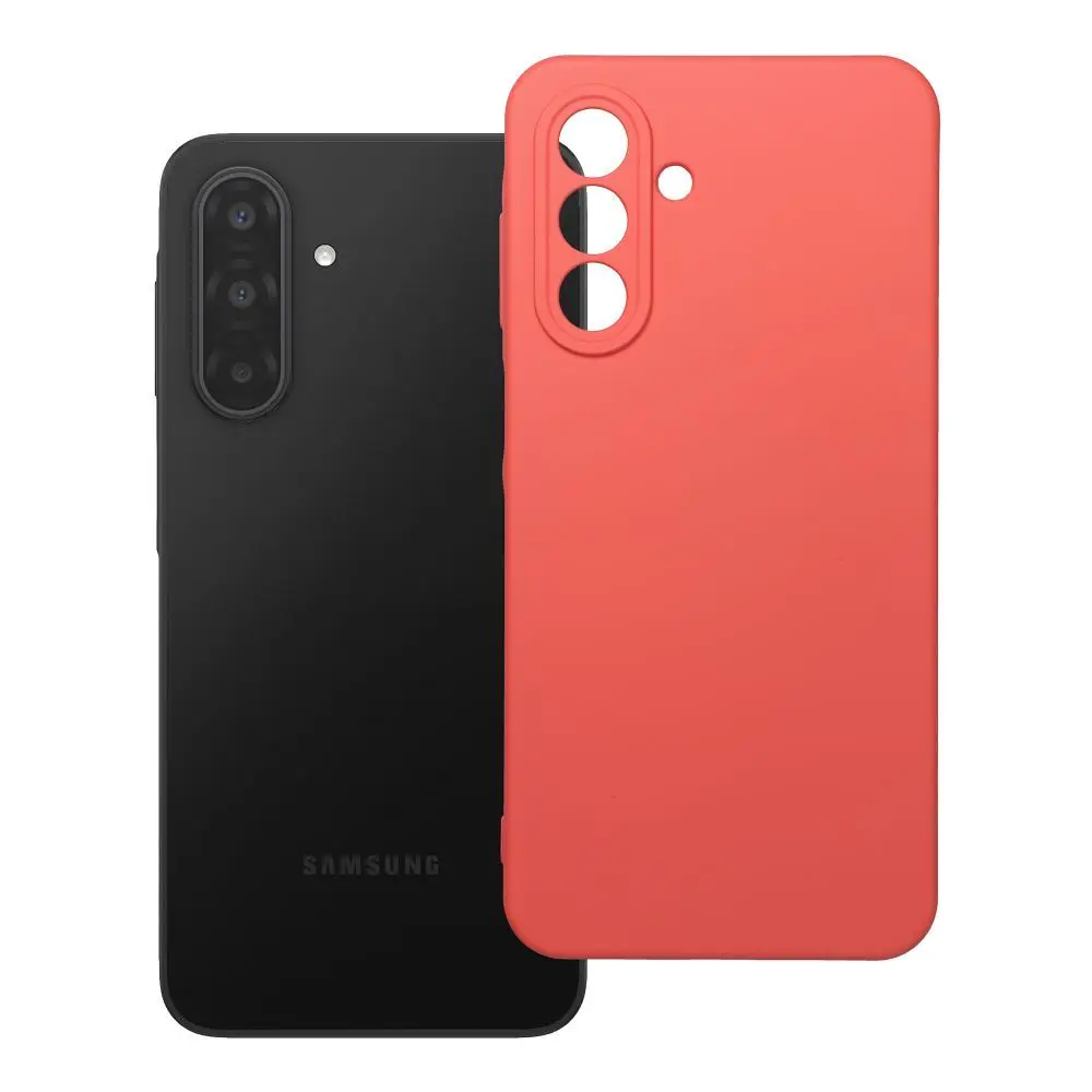 Silikonový kryt na mobil Samsung Galaxy A17 4G, A17 5G, broskvový
