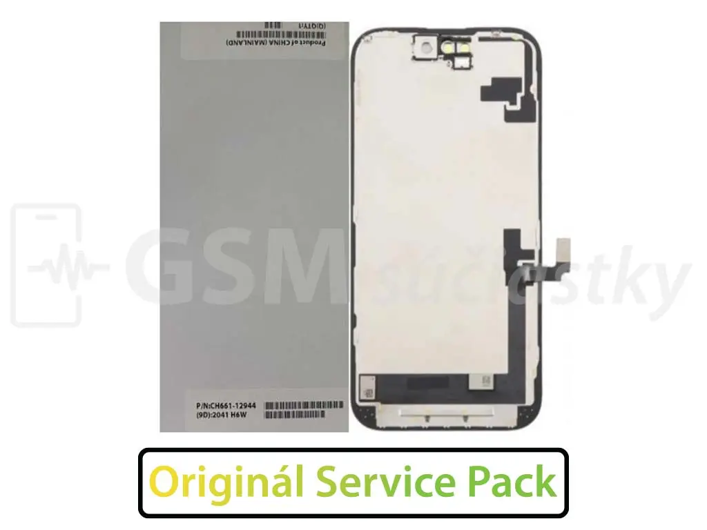 iPhone 16 LCD displej + dotykové sklo Originál Apple Service pack
