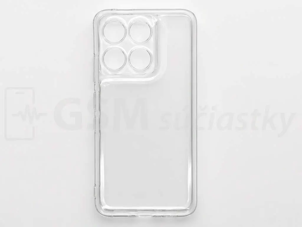 Průhledné silikonové pouzdro Motorola Moto G56 5G
