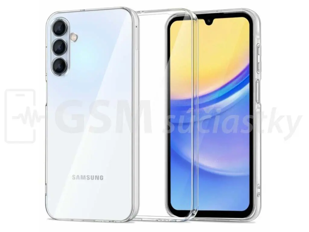 Průhledné silikonové pouzdro Samsung Galaxy A27 5G, A276