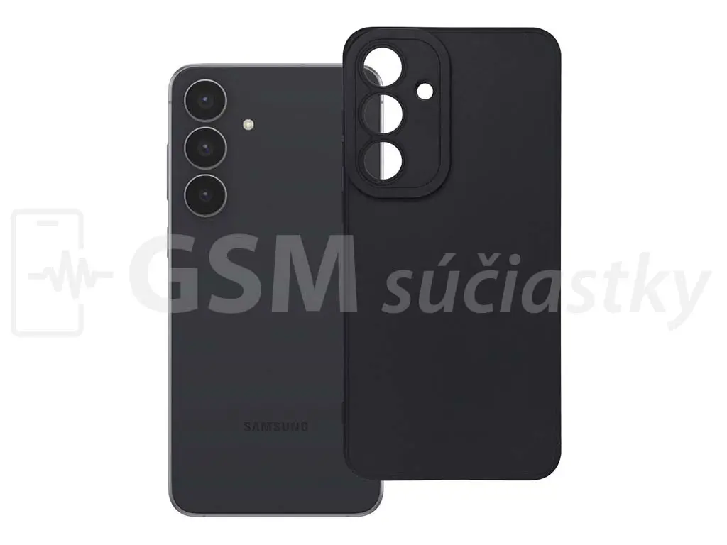 Pouzdro na mobil Samsung Galaxy S25 FE, černé