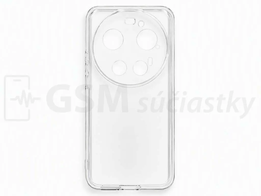 Průhledné silikonové pouzdro Xiaomi 17 Ultra