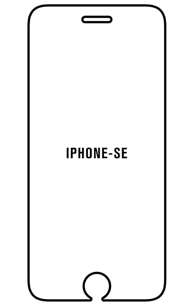 iPhone SE 2020 Přední Hydrogel ochranná fólie (Střih Přední 1, Typ fólie Proti modrému světlu)