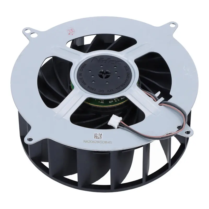 17-lopatkový chladicí ventilátor pro konzole PS5