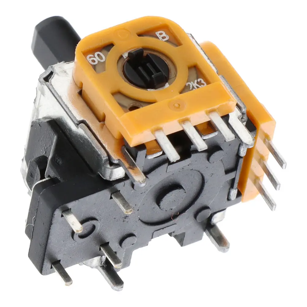 3D joystick pro ovladač PS5 – oranžová