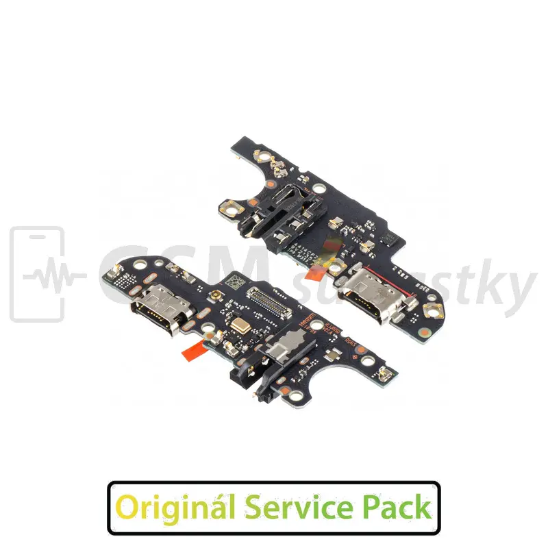 Deska nabíjení Honor X6b - nabíjecí konektor, mikrofon - Originál Service Pack