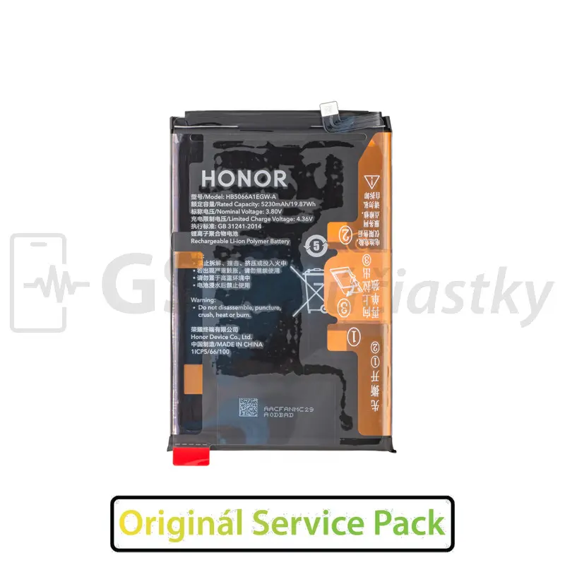 Baterie Honor X7a - HB5066A1EGW-A - Originál Service Pack