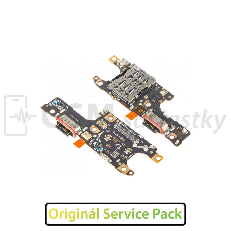 Deska nabíjení Honor 400 - nabíjecí konektor, mikrofon - Originál Service Pack
