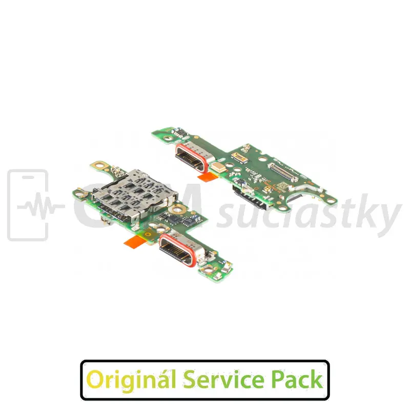 Deska nabíjení Honor Magic8 Lite - nabíjecí konektor, mikrofon - Originál Service Pack