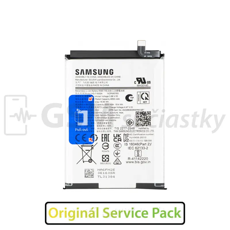 Baterie Samsung Galaxy A07 4G, A075 – HQ-7160SA – Originál Service Pack