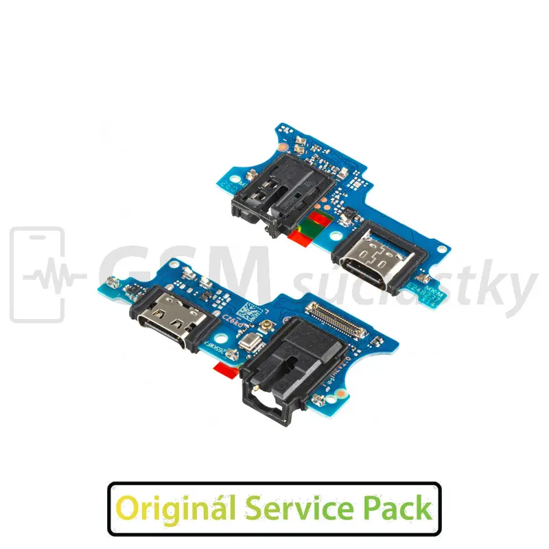 Deska nabíjení Samsung Galaxy A07 4G, A075 – nabíjecí konektor, mikrofon – Originál Service Pack