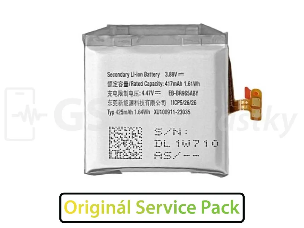 Originální baterie Samsung Galaxy Watch6 Classic 47 mm EB BR965ABY, 425 mAh