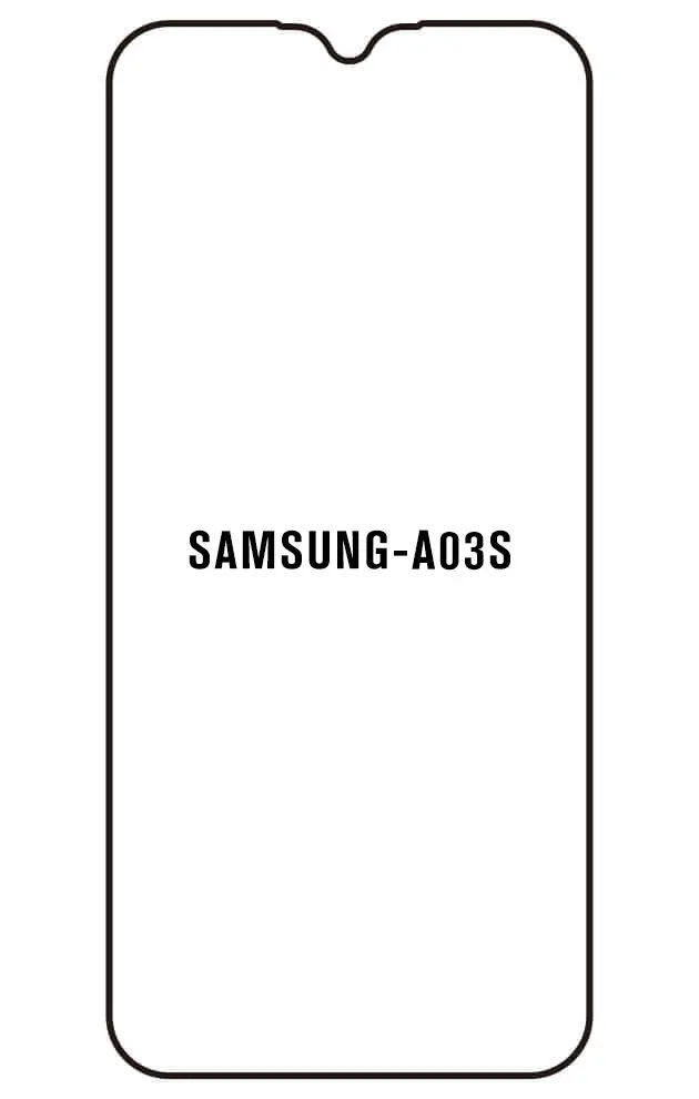 Samsung A03S Přední Hydrogel ochranná fólie