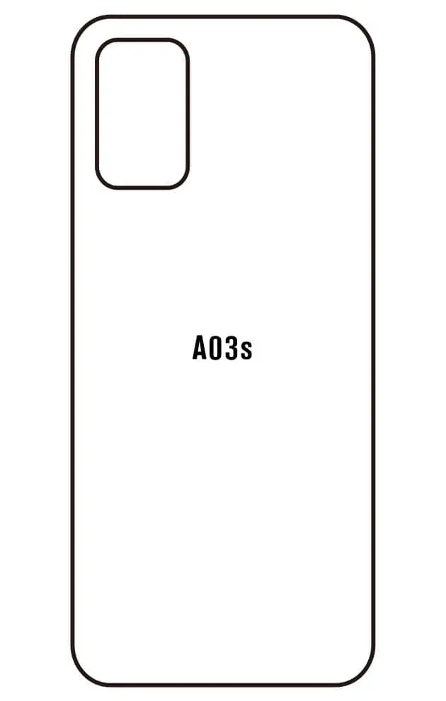 Samsung A03S Zadní Hydrogel ochranná fólie