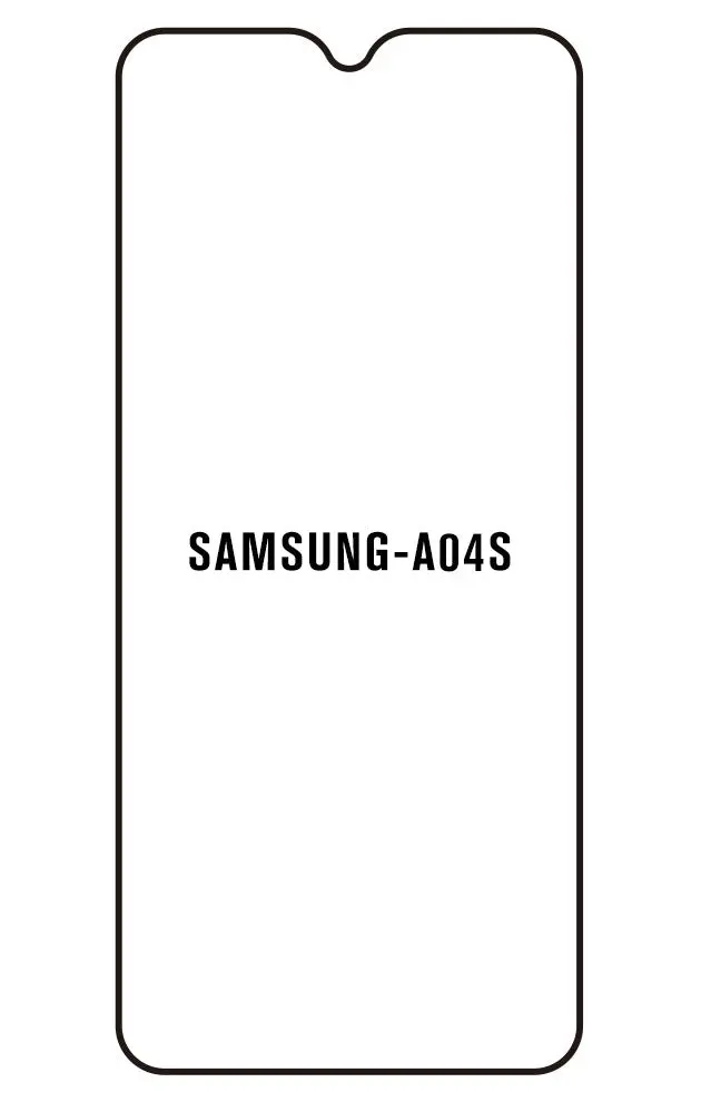 Samsung A04s Přední Hydrogel ochranná fólie