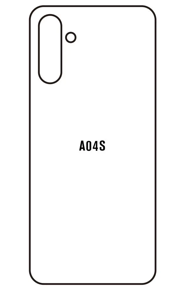 Samsung A04s Zadní Hydrogel ochranná fólie