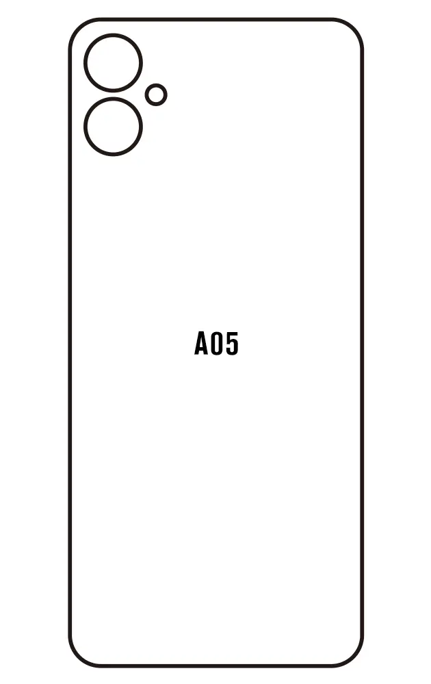 Samsung A05 Zadní Hydrogel ochranná fólie