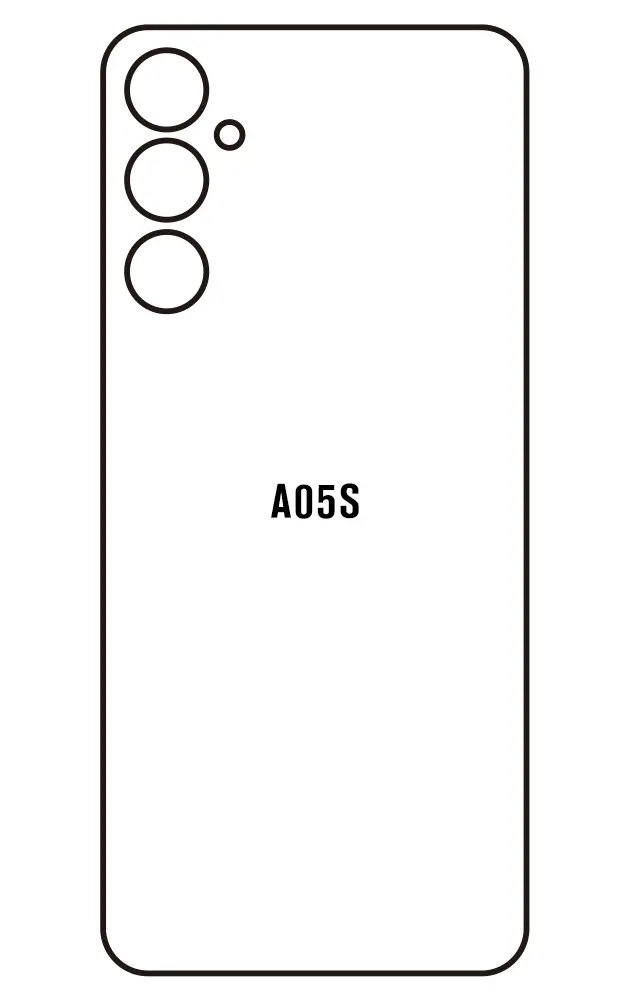 Samsung A05S Zadní Hydrogel ochranná fólie