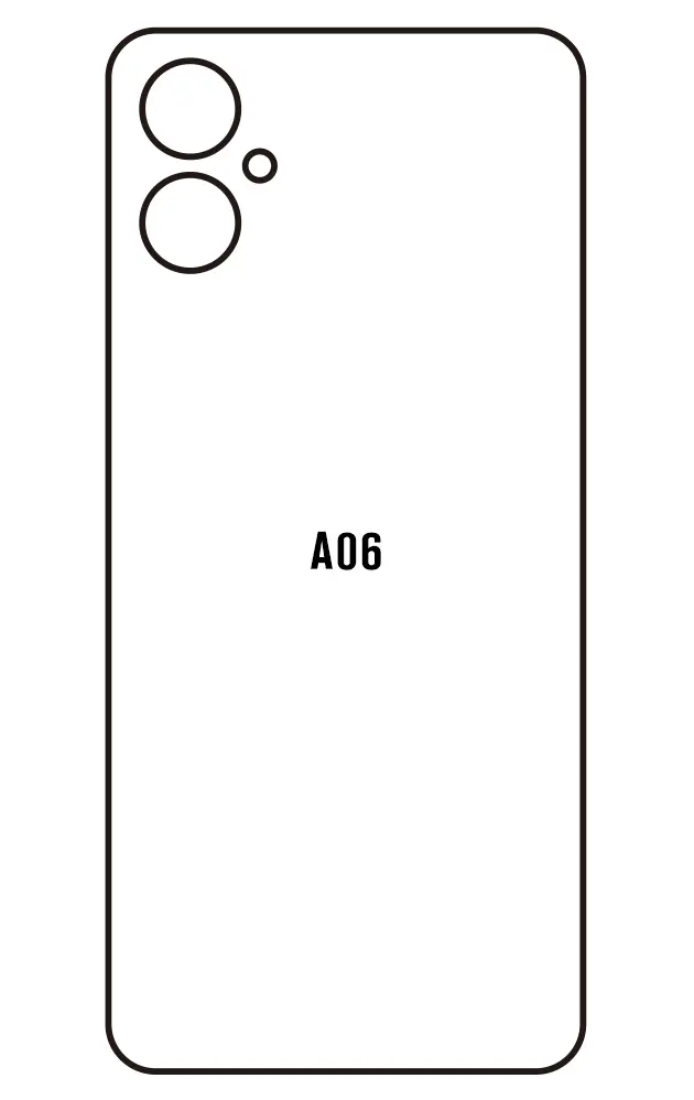 Samsung A06 5G Zadní Hydrogel ochranná fólie