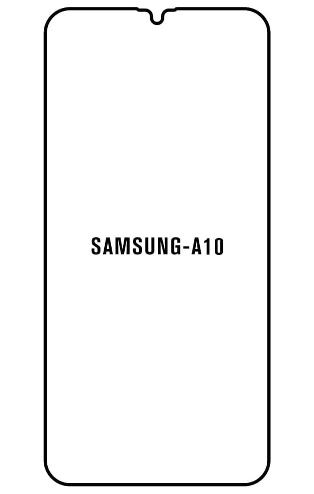 Samsung A10 Přední Hydrogel ochranná fólie
