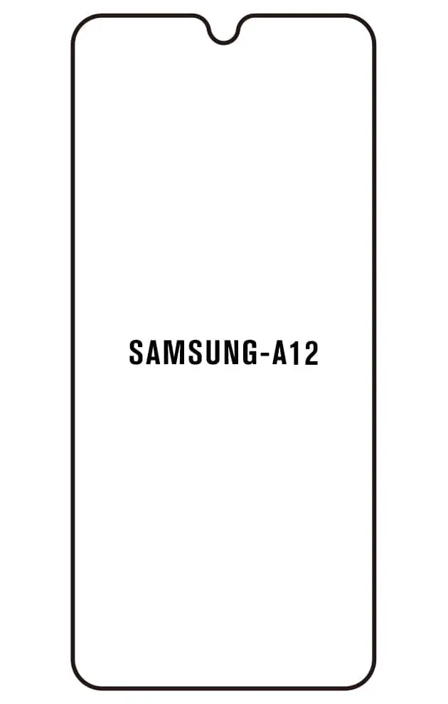 Samsung A12 / A12 Nacho Přední Hydrogel ochranná fólie