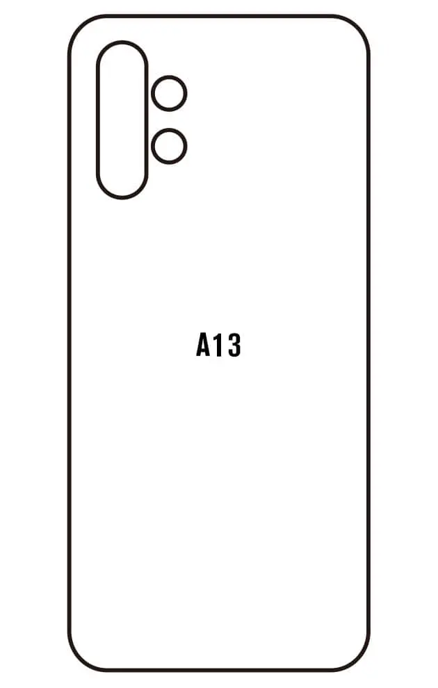 Samsung A13 Zadní Hydrogel ochranná fólie