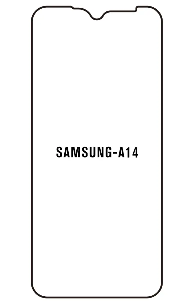 Samsung A14 5G Přední Hydrogel ochranná fólie