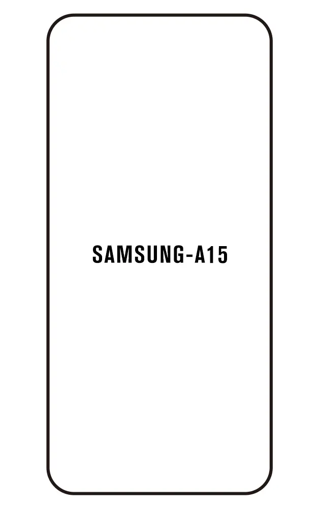 Samsung A15/A15 5G Přední Hydrogel ochranná fólie