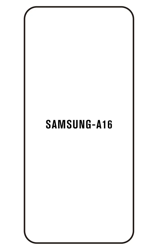 Samsung A16 4G Přední Hydrogel ochranná fólie