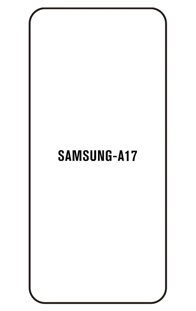 Samsung A17 5G Přední Hydrogel ochranná fólie
