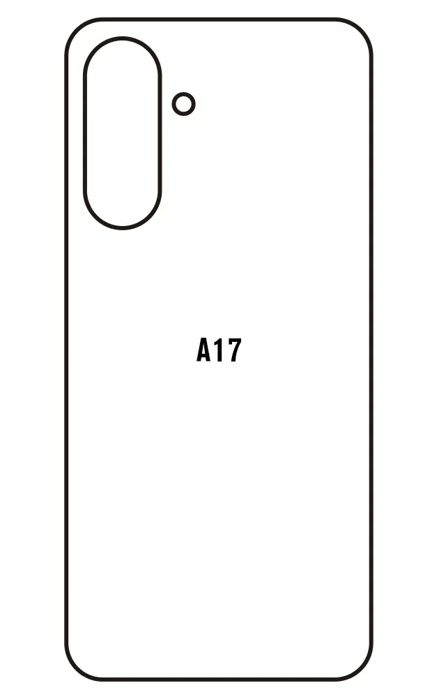 Samsung A17 5G Zadní Hydrogel ochranná fólie