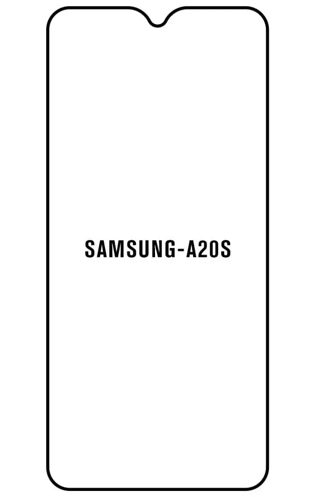 Samsung A20S Přední Hydrogel ochranná fólie