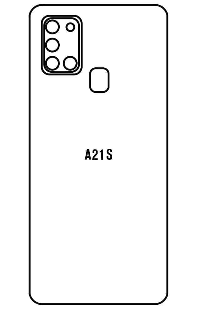 Samsung A21S Zadní Hydrogel ochranná fólie