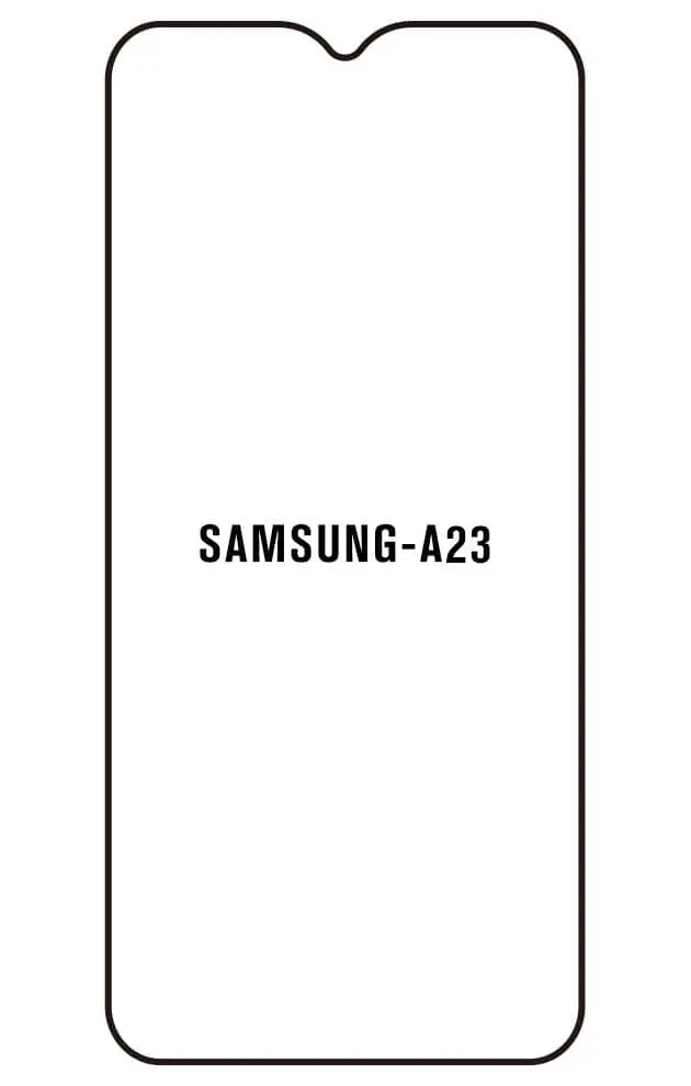 Samsung A23 Přední Hydrogel ochranná fólie