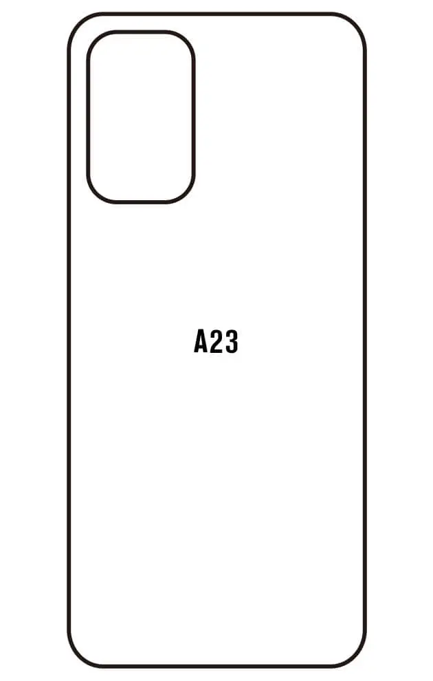 Samsung A23 Zadní Hydrogel ochranná fólie