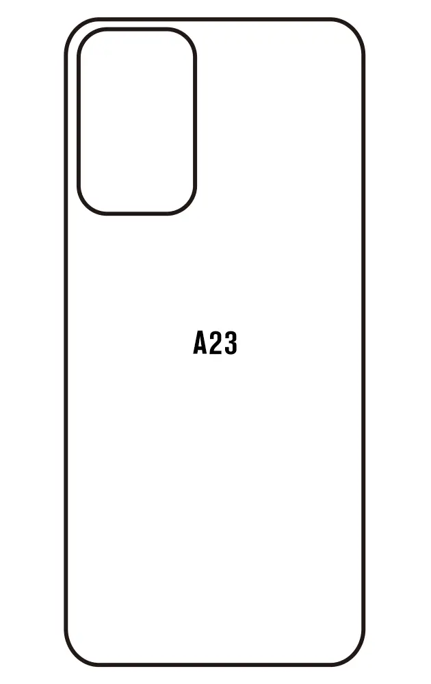 Samsung A23 5G Zadní Hydrogel ochranná fólie