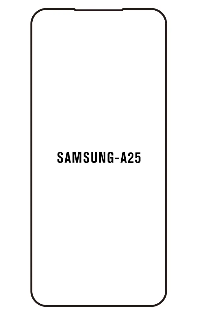 Samsung A25 5G Přední Hydrogel ochranná fólie