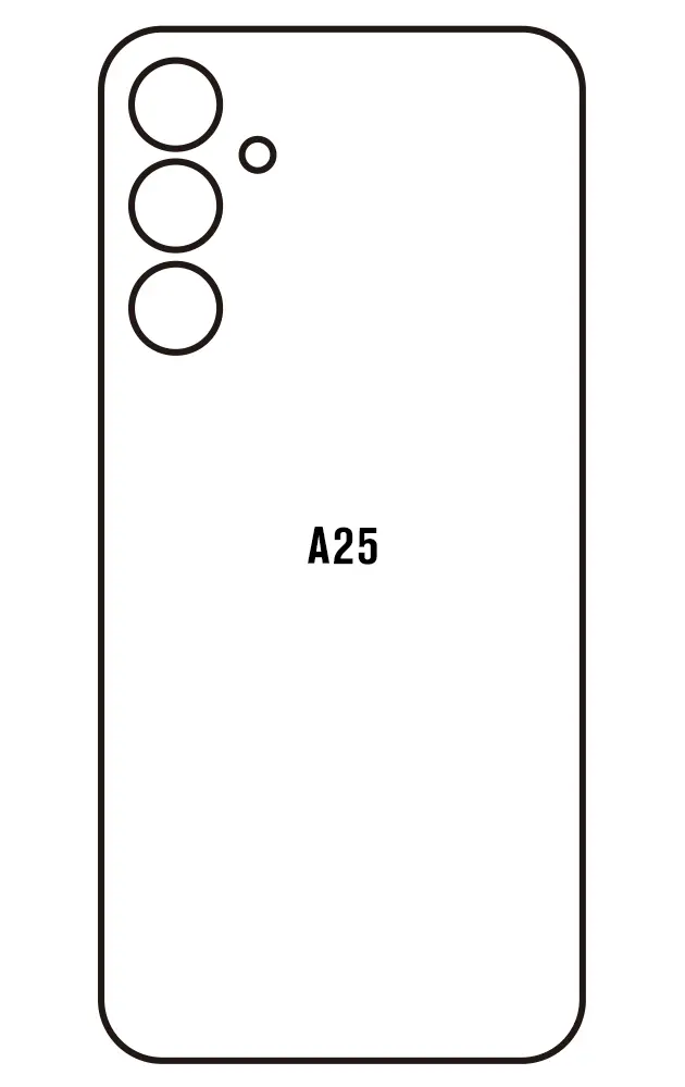 Samsung A25 5G Zadní Hydrogel ochranná fólie