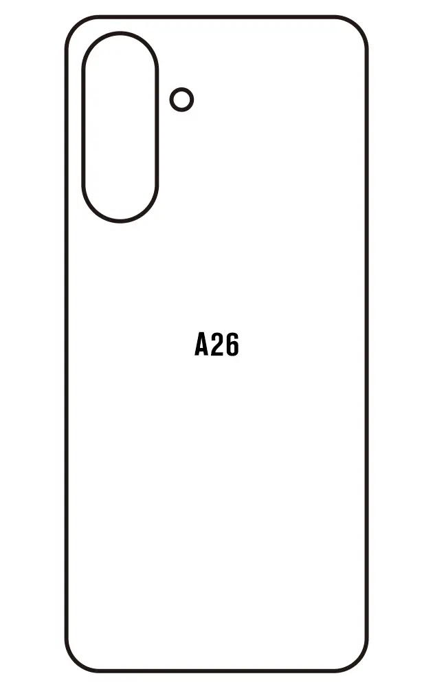 Samsung A26 5G Zadní Hydrogel ochranná fólie
