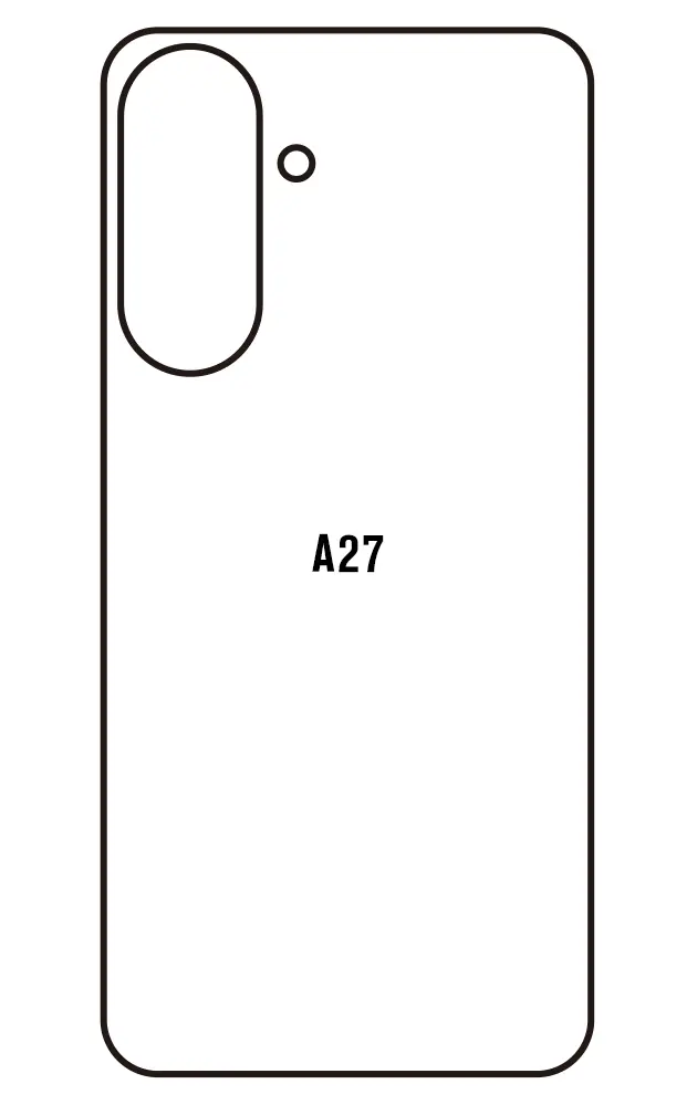Samsung A27 5G Zadní Hydrogel ochranná fólie