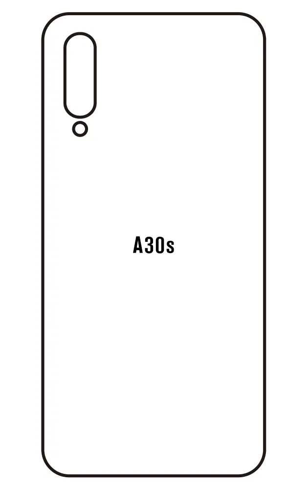 Samsung A30S Zadní Hydrogel ochranná fólie