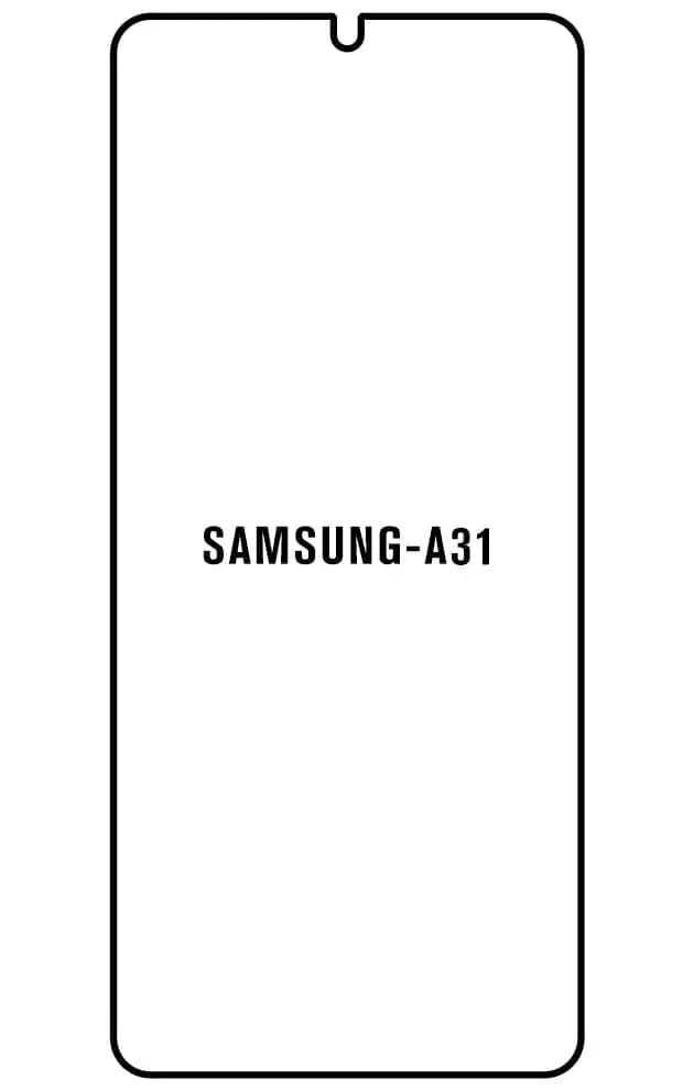 Samsung A31 Přední Hydrogel ochranná fólie