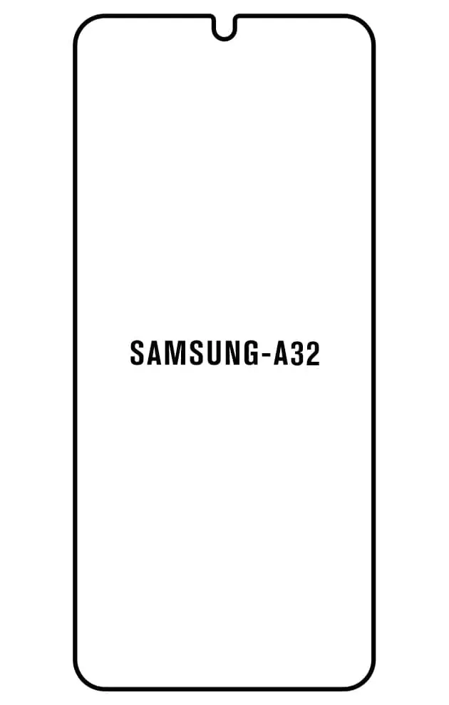 Samsung A32 4G Přední Hydrogel ochranná fólie