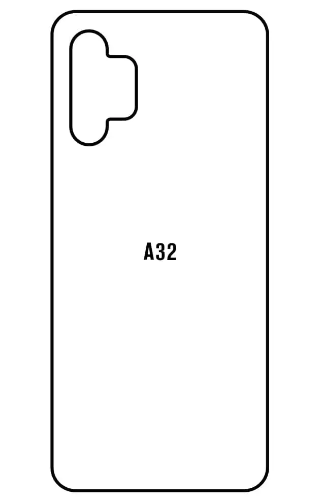 Samsung A32 4G Zadní Hydrogel ochranná fólie