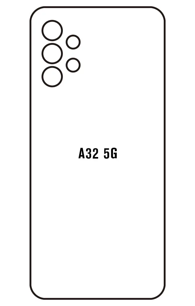 Samsung A32 5G Zadní Hydrogel ochranná fólie