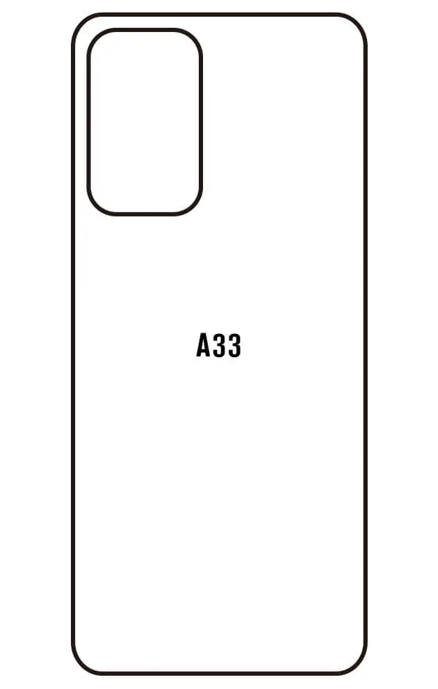 Samsung A33 5G Zadní Hydrogel ochranná fólie