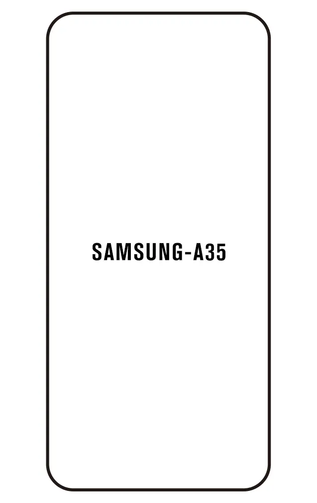 Samsung A35 5G Přední Hydrogel ochranná fólie