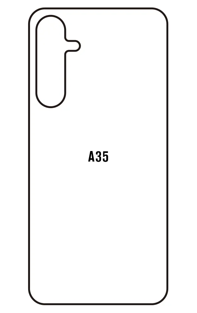 Samsung A35 5G Zadní Hydrogel ochranná fólie